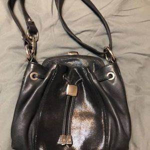 B Makowsky handbag clasp, nice heavy hardware